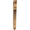 Ekena Millwork Merced Arts & Crafts Rough Sawn Bracket, Western Red Cedar, 4"W x 36"D x 42"H BKT04X36X42MRC03RWR - alternate 4
